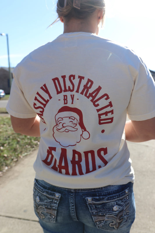 Cluckin’ Goat Co. Beard Santa T-Shirt