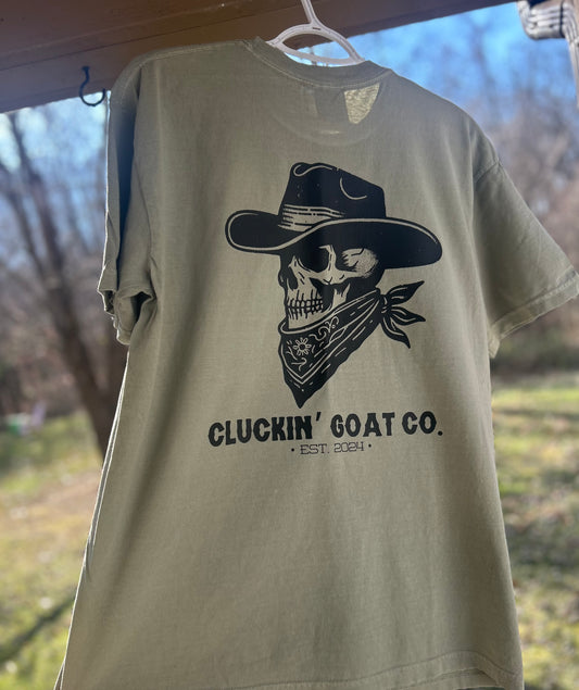 Cluckin’ Goat Co. Middle Finger T-Shirt